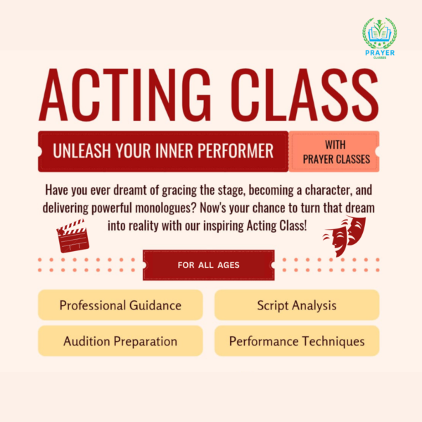 Online Acting & Theatre Classes